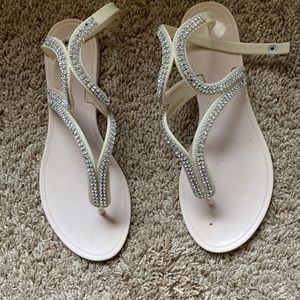 Sparkly sandals